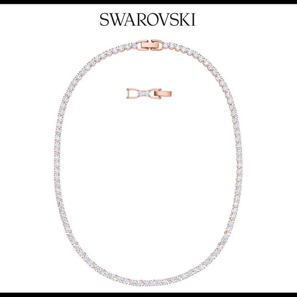Swarovski Tennis Deluxe Necklace